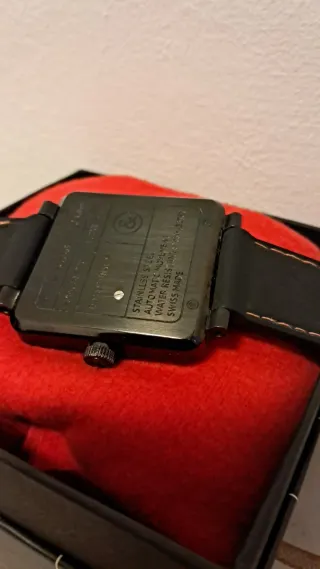 Bell & Ross BR01-92 Reloj Negro Blanco Negociable