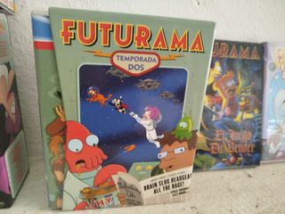 Futurama dvd temporada 1-2-3-4