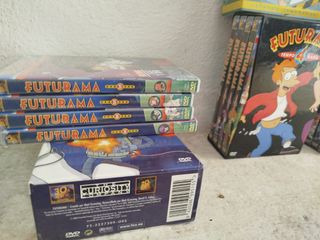 Futurama dvd temporada 1-2-3-4