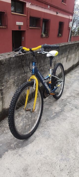 Bicicleta BH Oregon 20 Azul y Amarillo