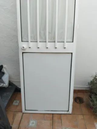 Puerta exterior aluminio