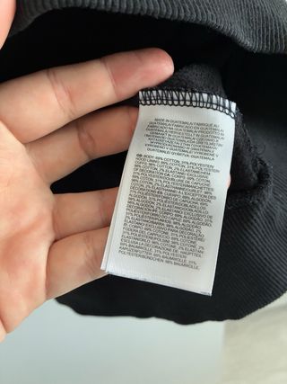 Sudadera The North Face Negra Talla XL