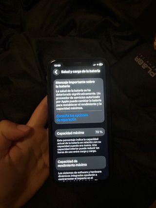 iPhone 11 128GB Negro 70% batería