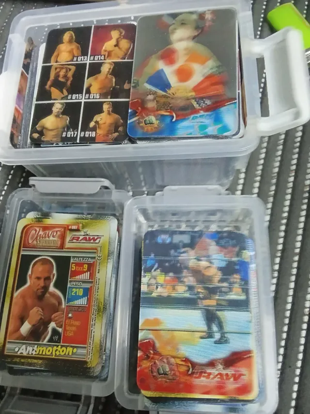 300 cromos WWE Raw Animotion ref 199