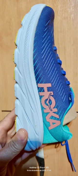 Hoka Rincon 3 Mujer Azul/Verde Talla [Talla]