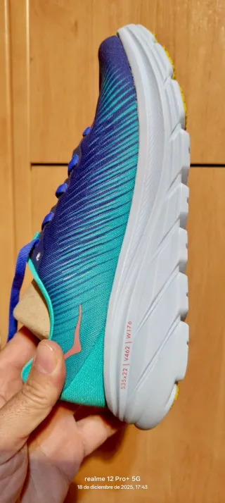 Hoka Rincon 3 Mujer Azul/Verde Talla [Talla]