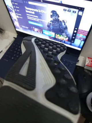 Zapatillas Nike Talla 40 Negras y Blancas