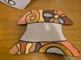 Reloj artesanal decorativo