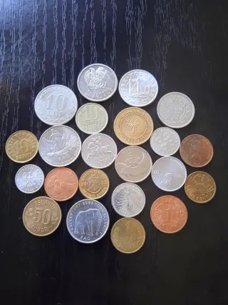 Lote monedas antiguas