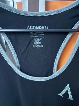 Camiseta Agongym Negra Talla L