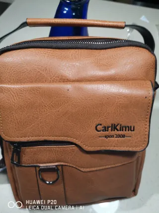 Bolso bandolera de piel sintética