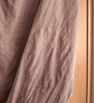 (M) Camisa Guess de manga larga azul