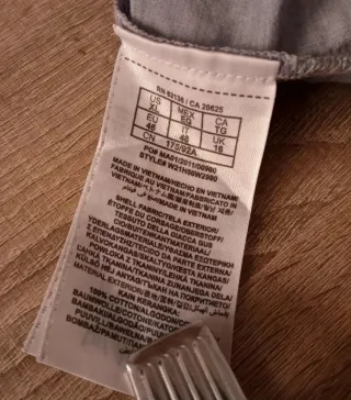 (M) Camisa Guess de manga larga azul