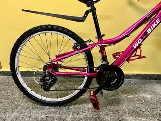 Bicicleta infantil 24 pulgadas con 18 velocidades