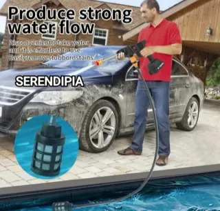 HIDROLIMPIADORA INALÁMBRICA PORTÁTIL 2 BATERÍAS.