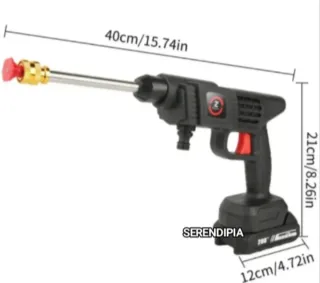 HIDROLIMPIADORA INALÁMBRICA PORTÁTIL 2 BATERÍAS.
