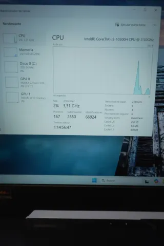 Ordenador Portátil ASUS TUF I5-10300H 1650 16Gb