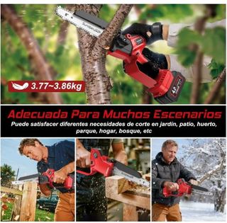 Mini Sierra Eléctrica Inalámbrica 6 y 8