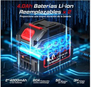 Mini Sierra Eléctrica Inalámbrica 6 y 8