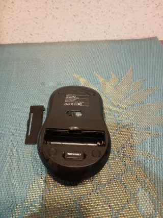 Ratón Inalámbrico TeckNet Negro/Gris