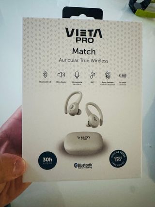 Auriculares Inalámbricos Vietta Pro Match Blancos