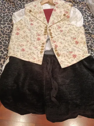 Chaleco floral vintage