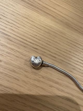 Pulsera Pandora Corazón Infinito Plata