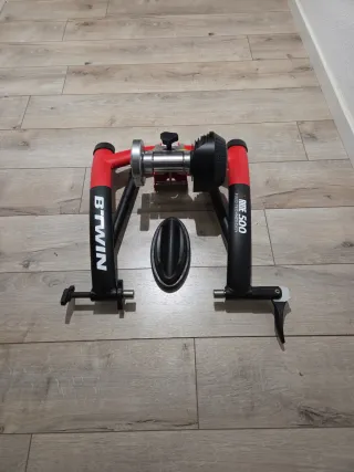 Rodillo Btwin Inride 500 Fluid Technology.