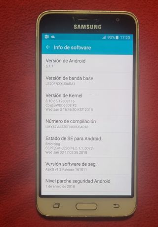 Samsung Galaxy J3 (2016) Bianco libero