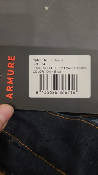 Pantalón Armure Milton talla 34 cm 42 sin Estrenar