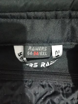 Chaqueta de moto RAINERS Talla 6XL