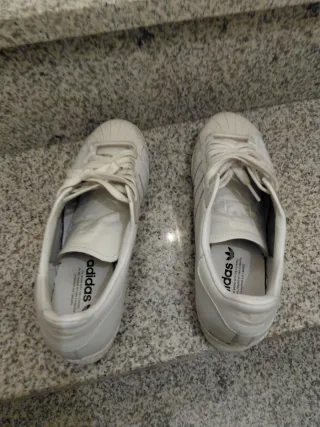 Adidas Superstar Blancas Talla 44