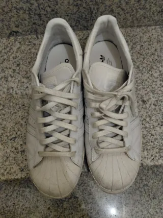 Adidas Superstar Blancas Talla 44