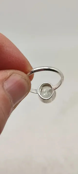 Anillo de Plata y Prasiolita.