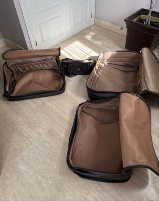 Conjunto de maletas vintage