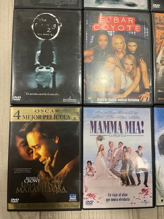 9 Películas DVD Terror, Drama, Musicales