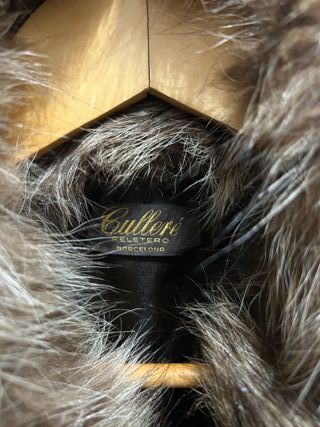 Abrigo Piel Mapache Vintage