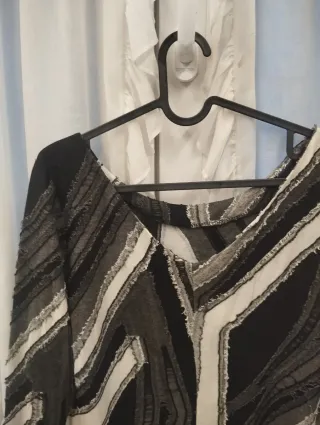 Vestido Smash gris estampado