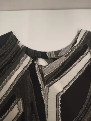 Vestido Smash gris estampado