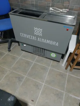 Nevera Botellero Cervezas Alhambra