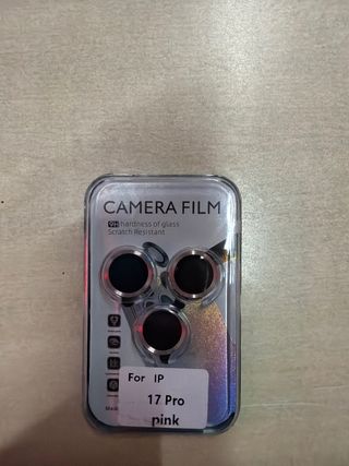 Protezione Fotocamera iPhone 17 Pro - Rosa