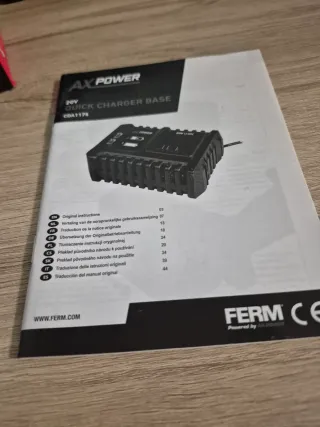 Cargador AX POWER 20V Li-Ion