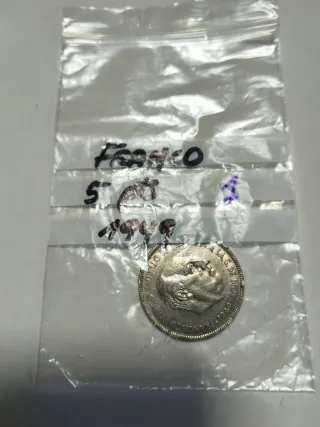 Monedas Franco España      (varias épocas y a