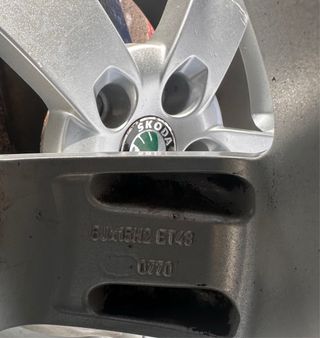 Llantas 15” Skoda Fabia