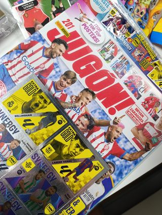 Gran Lote cromos fútbol diferentes años