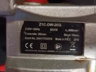 Martillo Cincelador 800W