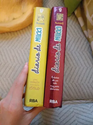 Pack de dos libros del Diario de Nikki