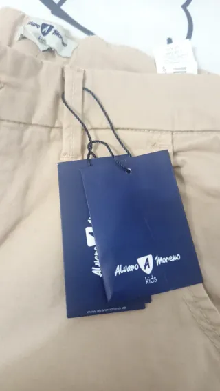 Pantalón niño Álvaro Moreno beige T.13-14