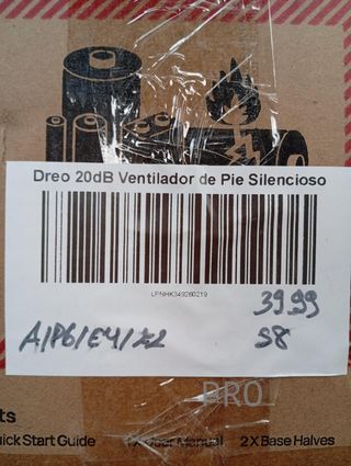 Ventilador de Pie - 20dB - Dreo