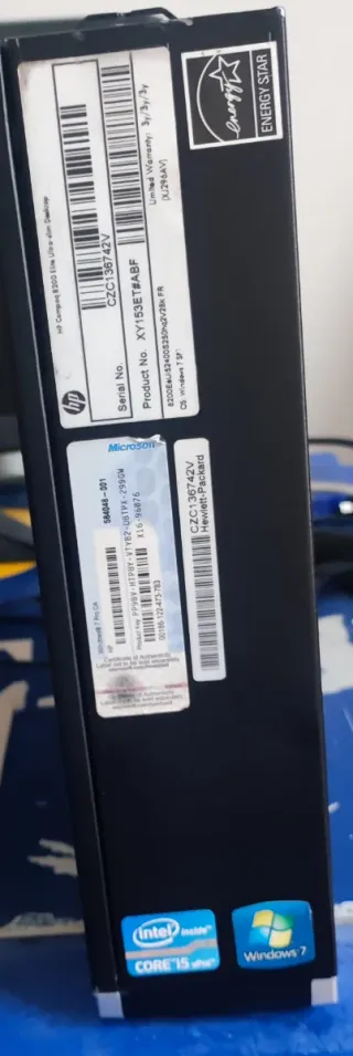 HP Elite 8300 SSF PC Escritorio